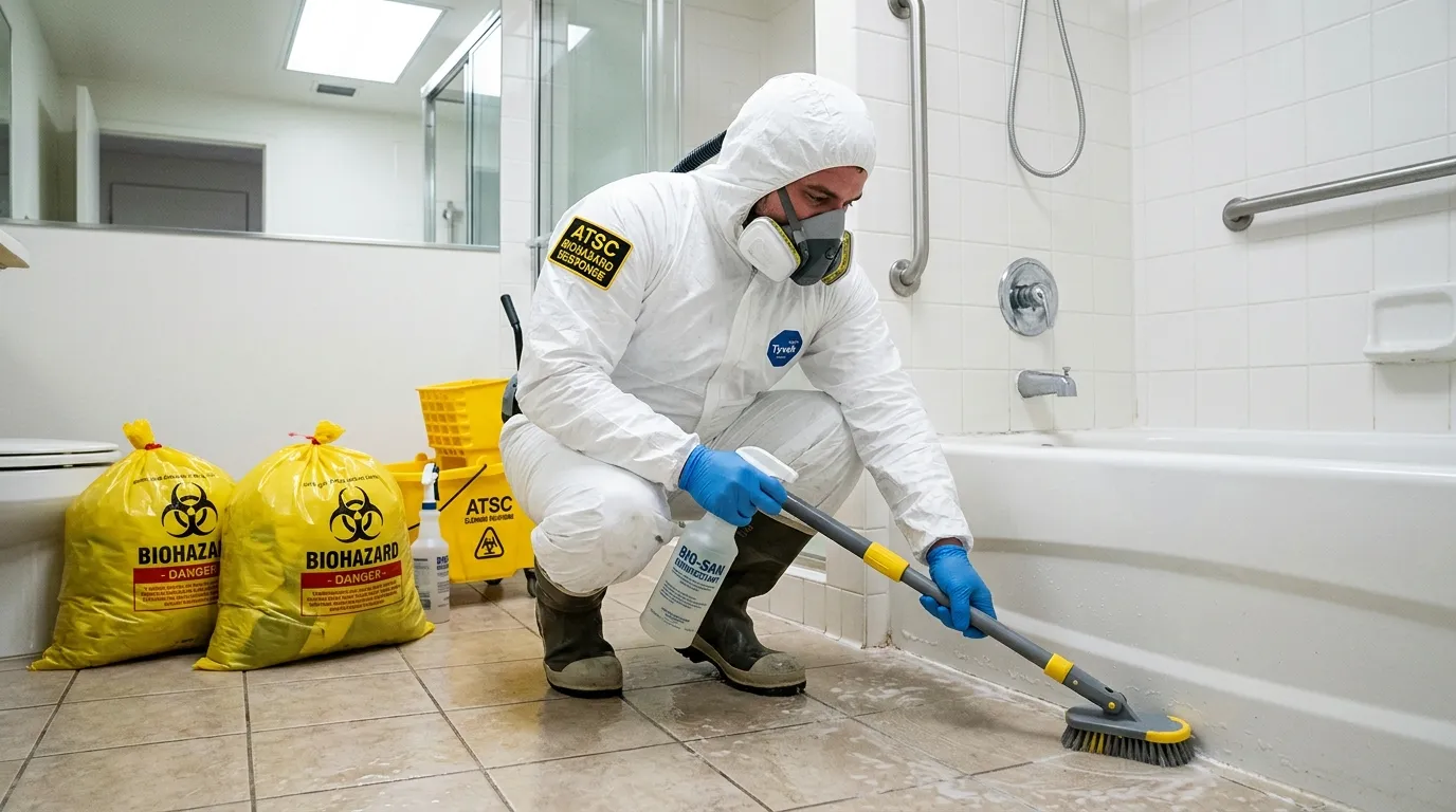 Decontamination equipment deployed for Blood Cleanup in Rittman